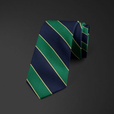 Custom woven fraternity ties in a custom made tie design, personalized ties for fraternities